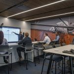 MCL Construction employees discuss the latest project.