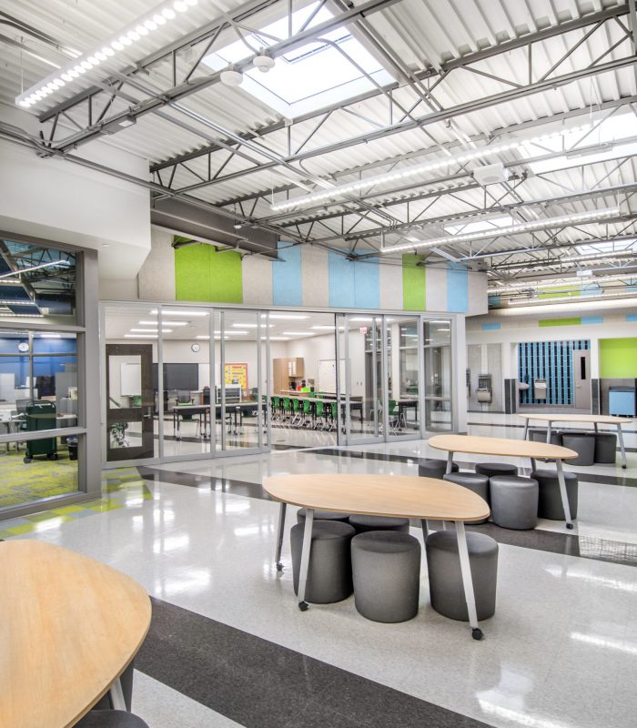 Interior image of Omaha Public Schools' Forest Station Elementary